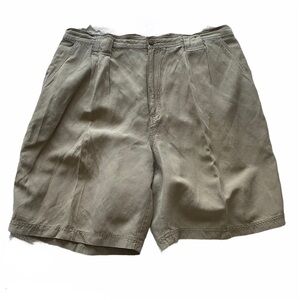 Tommy Bahama Relax khaki shorts Silk Linen blend